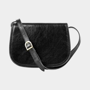 Time Resistance Leather Cross Body Bag